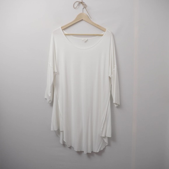 POL White Loose Fit Shirt Dress Size S - Picture 1 of 8